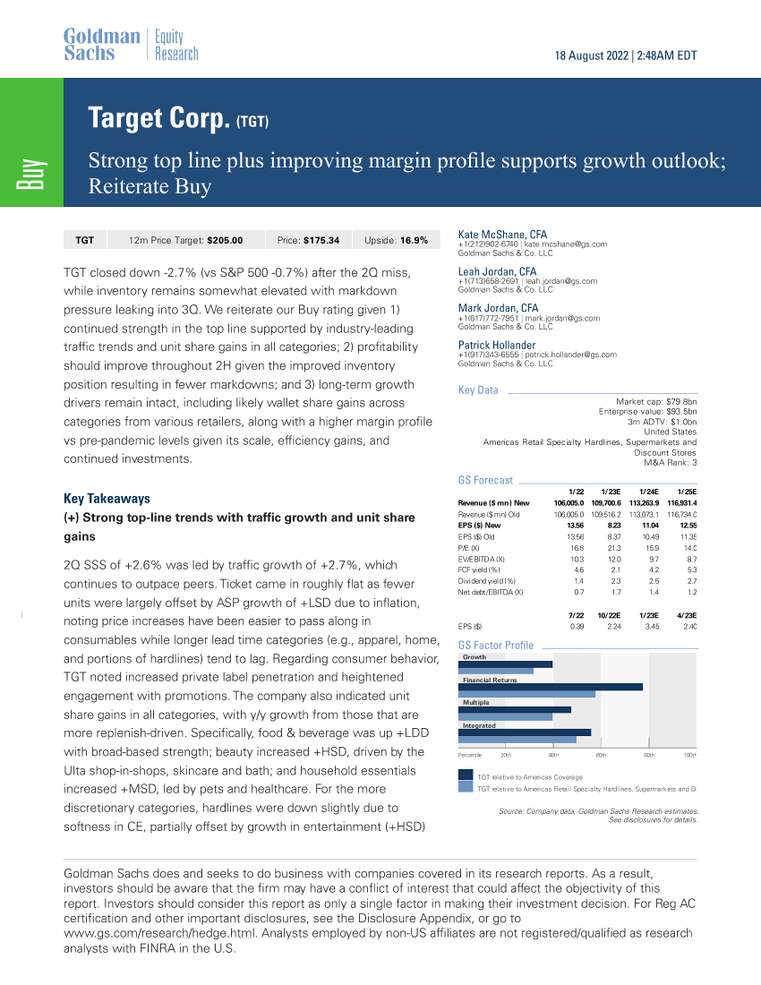 Target Corp. (TGT)_ Strong top line plus improving margin profile supports growth outlook; Reiterate Buy(1)Target Corp. (TGT)_ Strong top line plus improving margin profile supports growth outlook; Reiterate Buy(1)_1.png